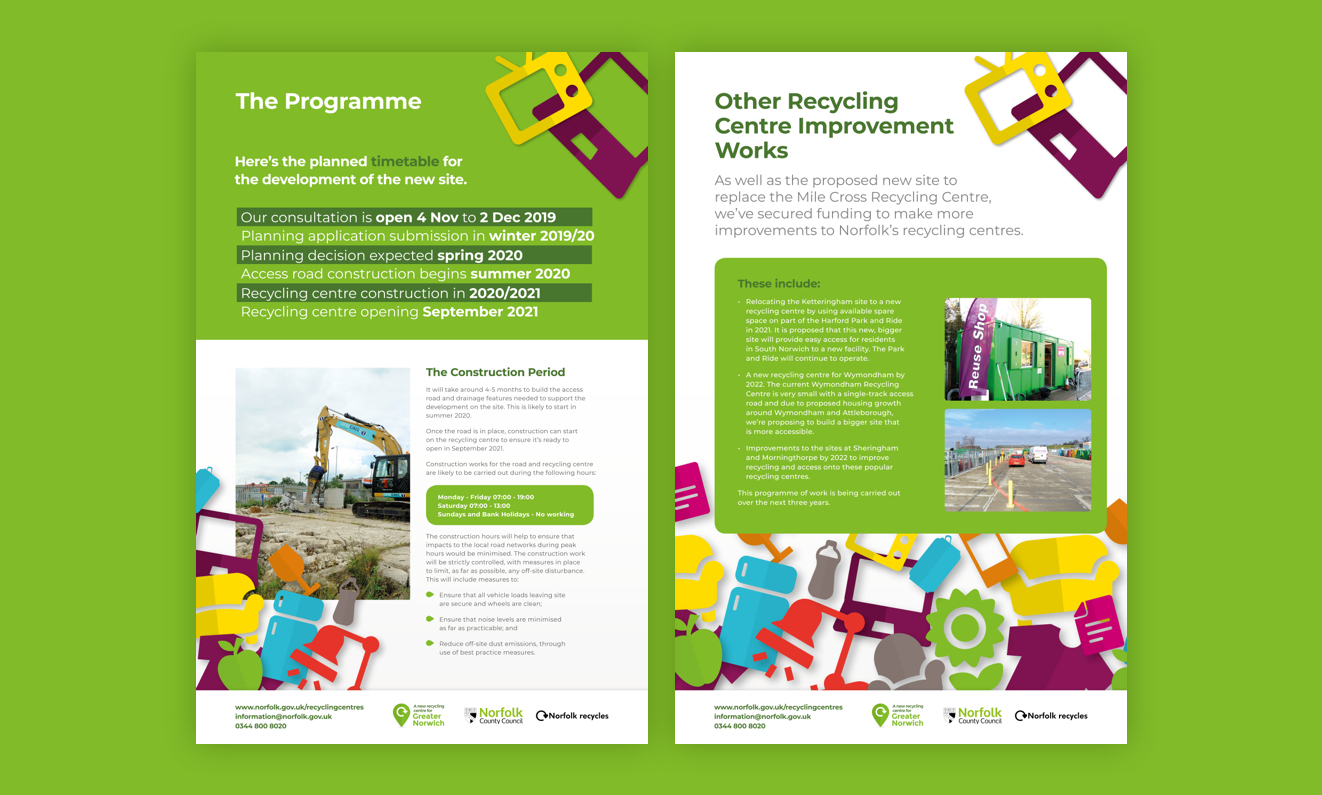 A New Recycling Centre for Greater Norwich Nu Image Design