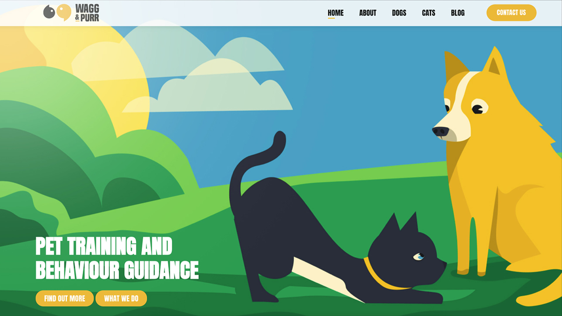 Wagg & Purr homepage