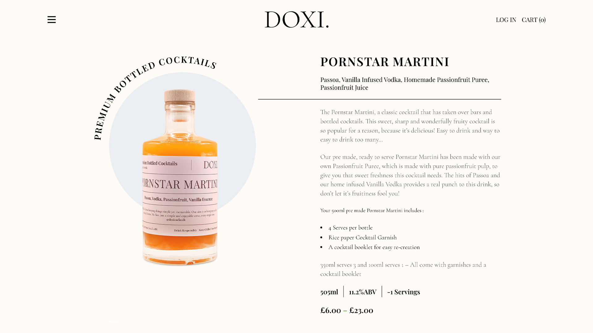 Doxi pornstar martini