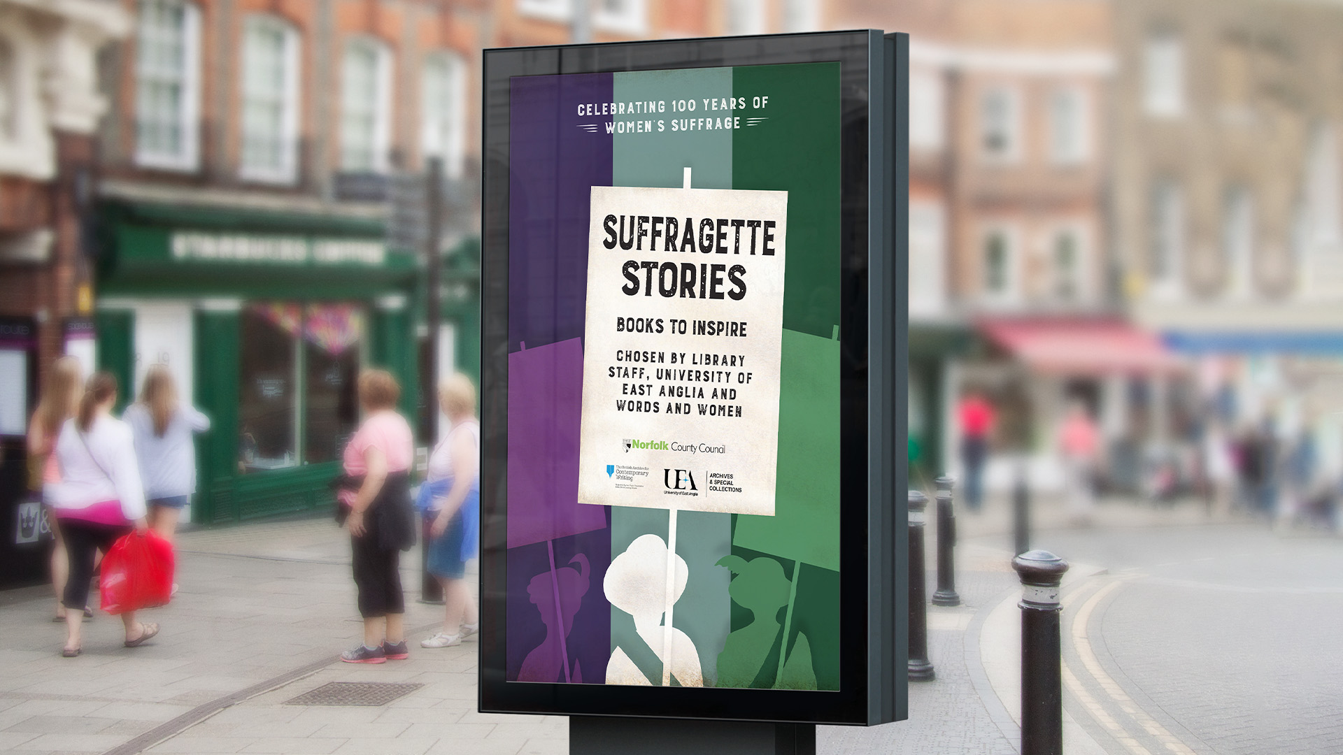 Suffragette Stories poster mockup 2