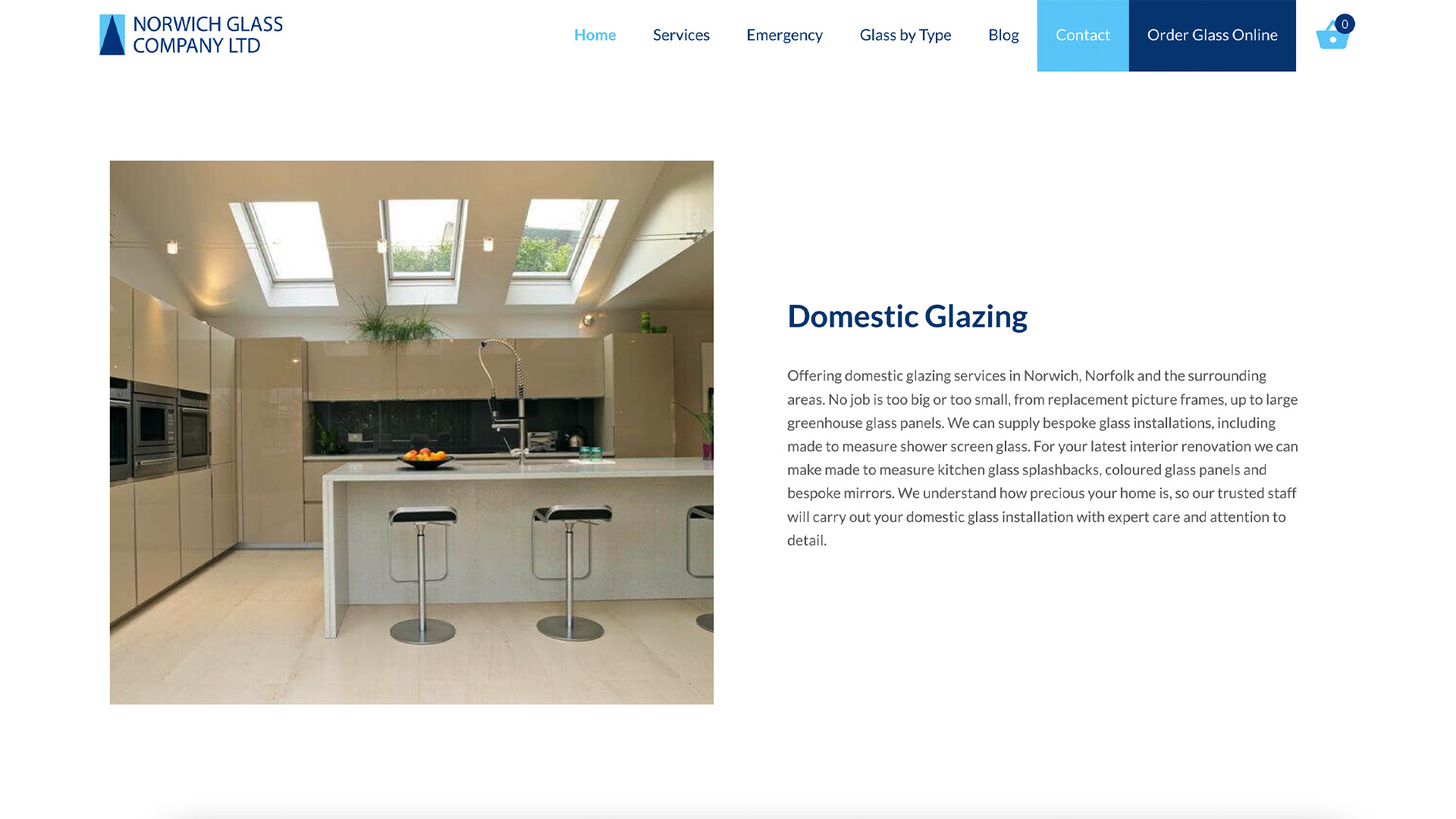 Norwich Glass domestic glazing