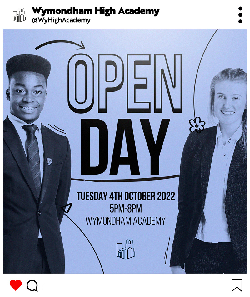 Wymondham High open day post