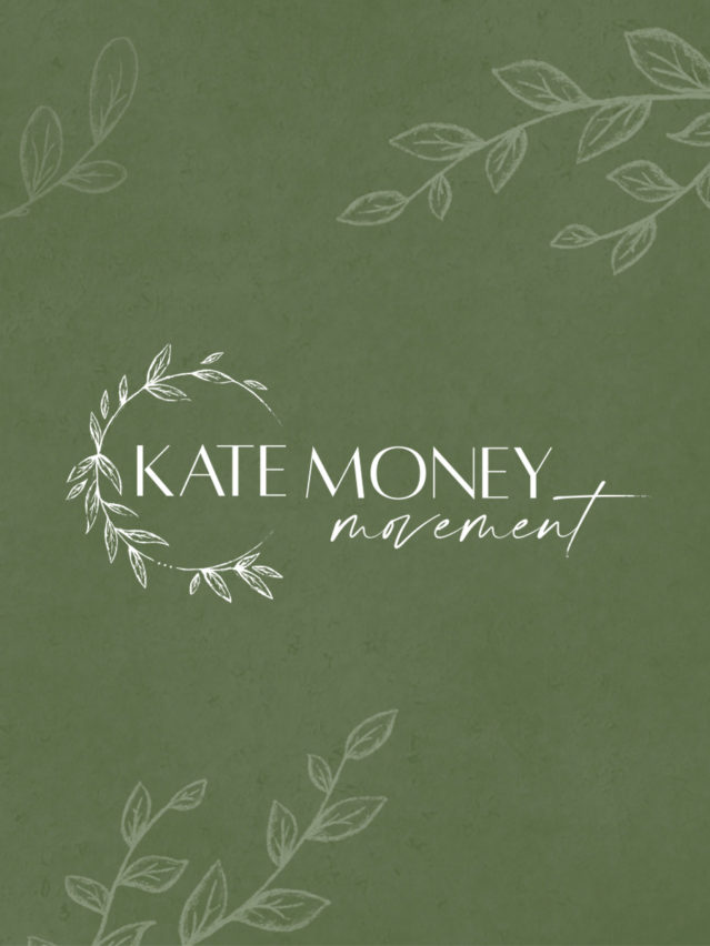 Kate Money branding green