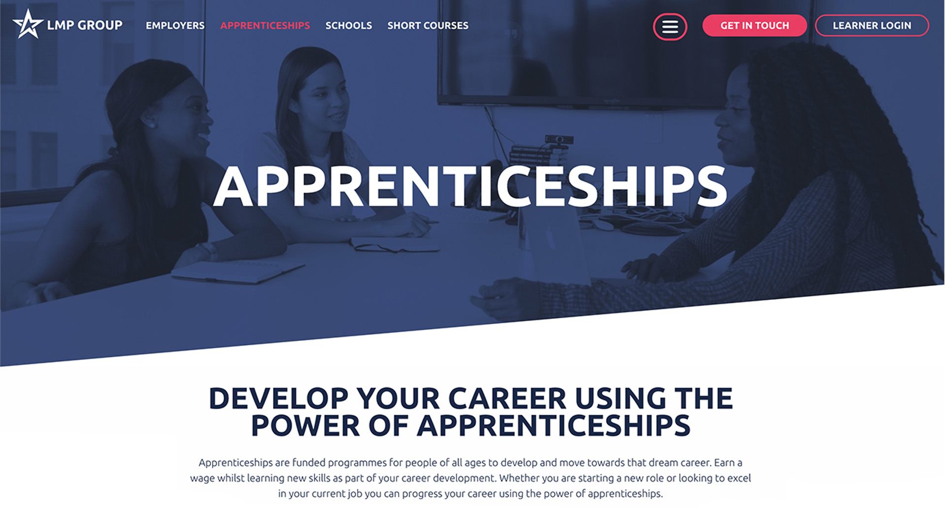 LMP apprenticeships page
