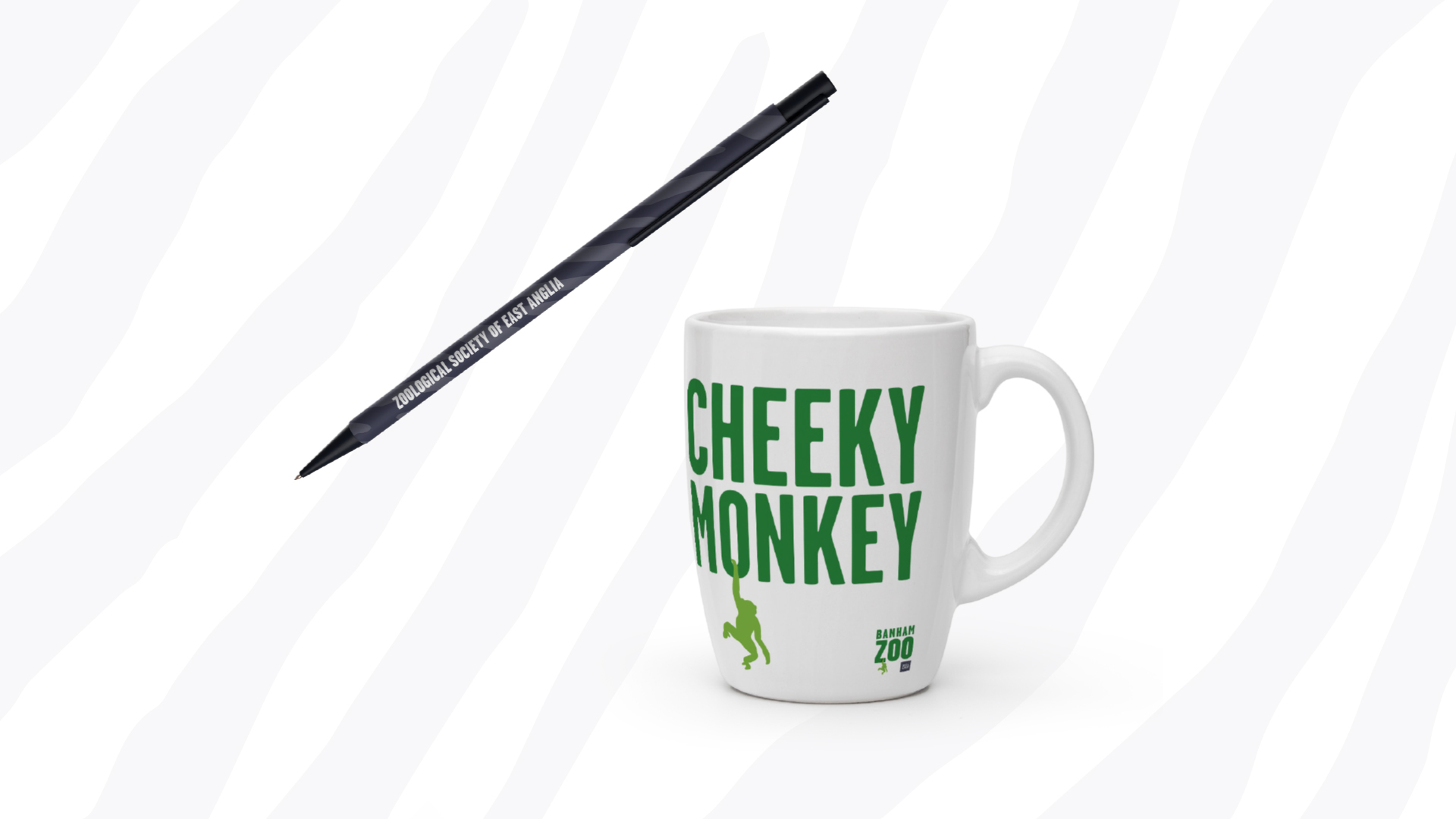 Banham Zoo mug and pen